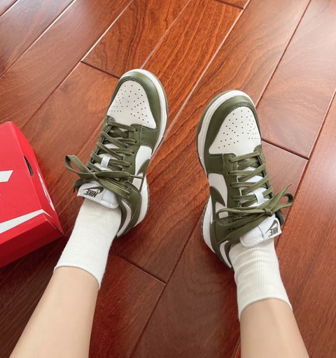 (部分現貨) NIKE DUNK LOW MEDIUM OLIVE 橄欖綠軍綠色男女尺寸