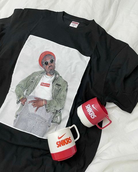 本物保証】 supreme André ⭐️supreme‼️未使用‼️ Tee 3000 Tシャツ