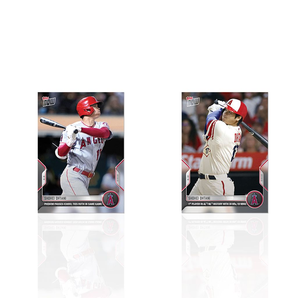 球員卡) 大谷翔平SHOHEI OHTANI 2022 TOPPS NOW 追平&超越貝比魯斯百年