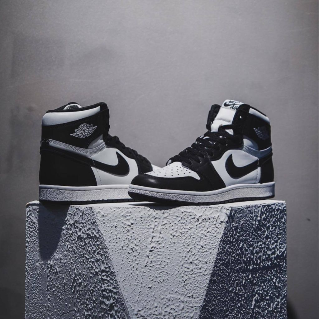 限時接單) AIR JORDAN 1 HIGH 85 BLACK WHITE 黑白熊貓高筒BQ4422-001