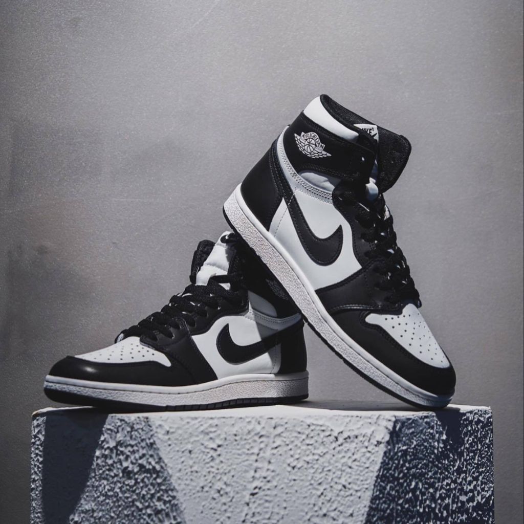 限時接單) AIR JORDAN 1 HIGH 85 BLACK WHITE 黑白熊貓高筒BQ4422-001