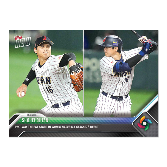 廉価 大谷翔平 ohtani topps now blue 49シリ MLB WBC www.lagoa.pb.gov.br