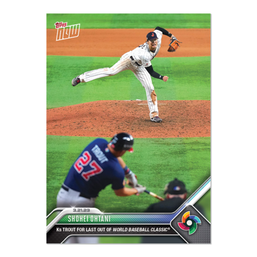 球員卡) 大谷翔平SHOHEI OHTANI 2023 WORLD BASEBALL CLASSIC TOPPS