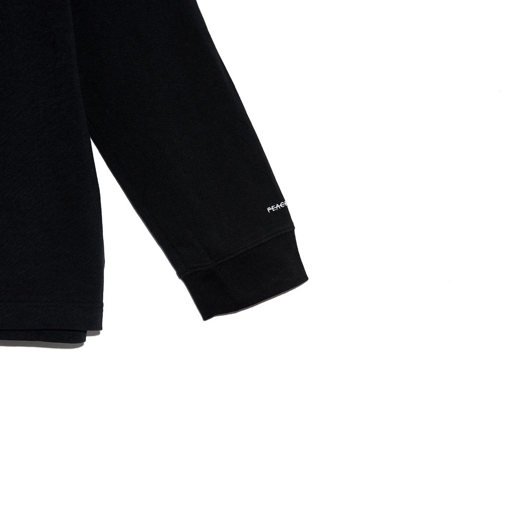 限時接單) PEACEMINUSONE X NIKE LONG SLEEVE TEE GD 權志龍黑色雛菊