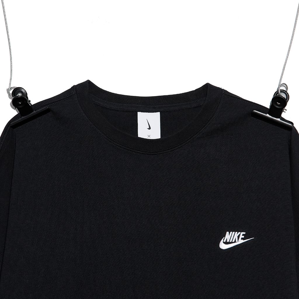 限時接單) PEACEMINUSONE X NIKE LONG SLEEVE TEE GD 權志龍黑色雛菊