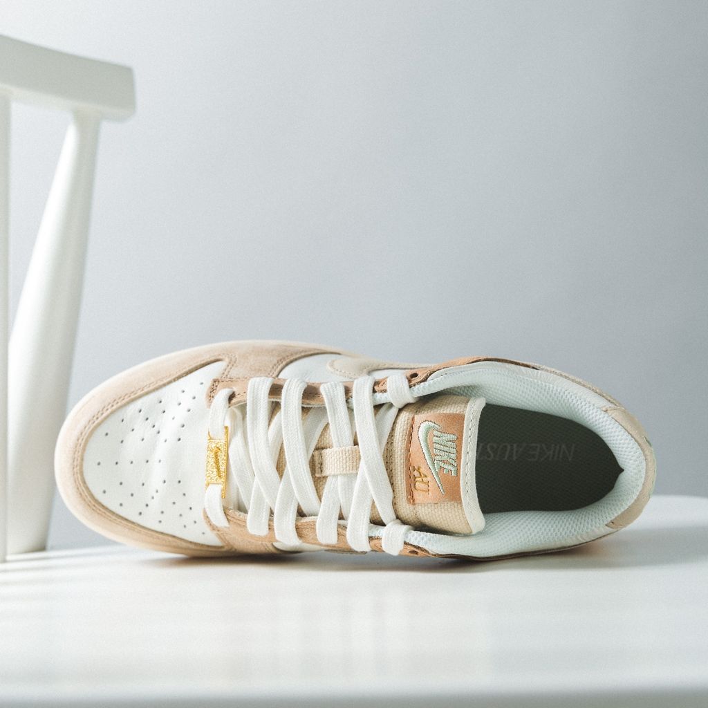 新品發售) NIKE DUNK LOW SE WMNS AUSTRALIA 白棕大地色澳大利亞FN7645