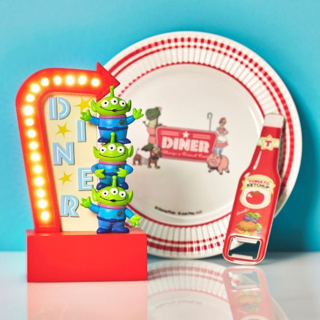 現貨) DISNEY TOY STORY DINER 三眼怪POP LED燈裝飾招牌燈迪士尼限定