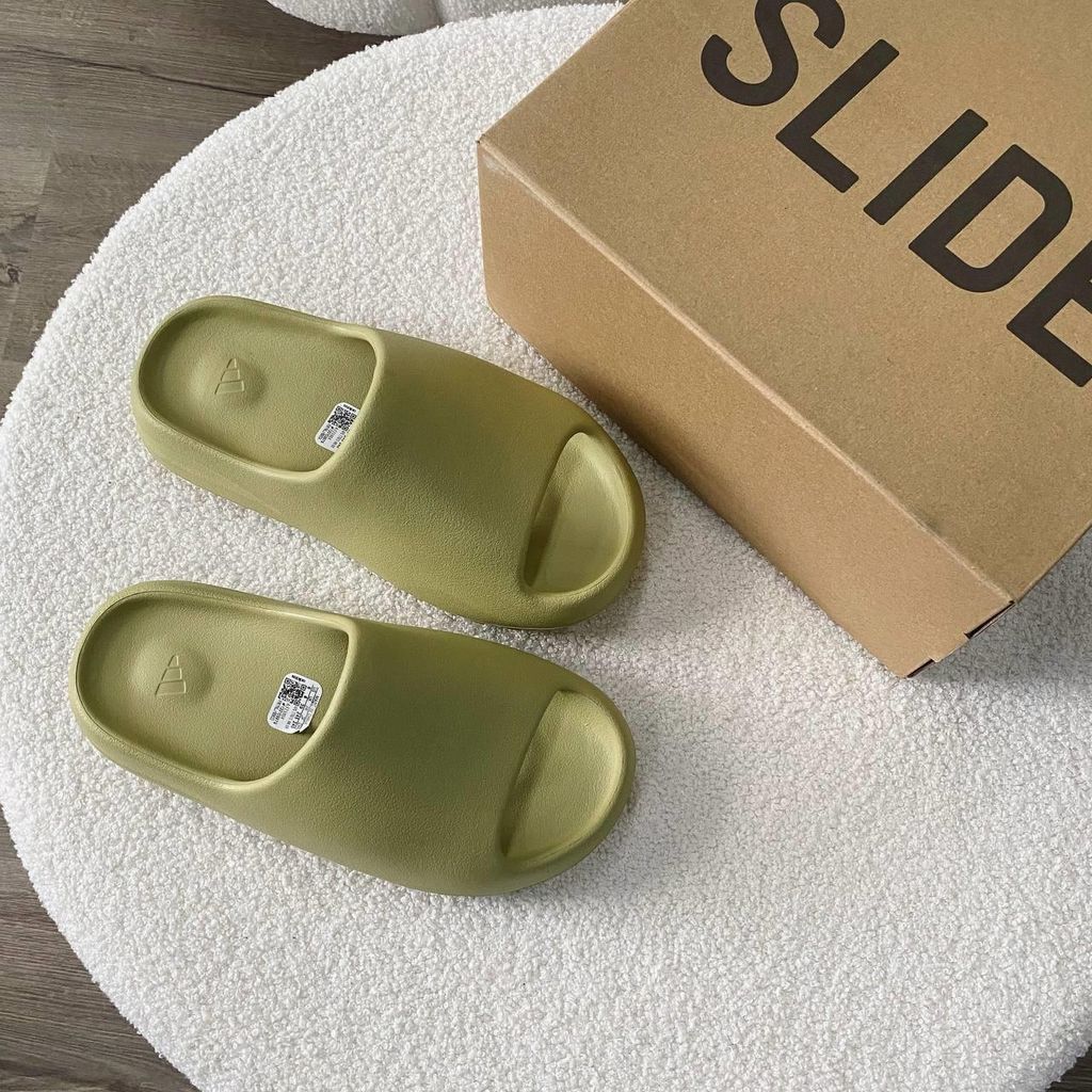 今年必備色) ADIDAS YEEZY SLIDE RESIN 果綠色酪梨綠拖鞋FZ5904 – GODA