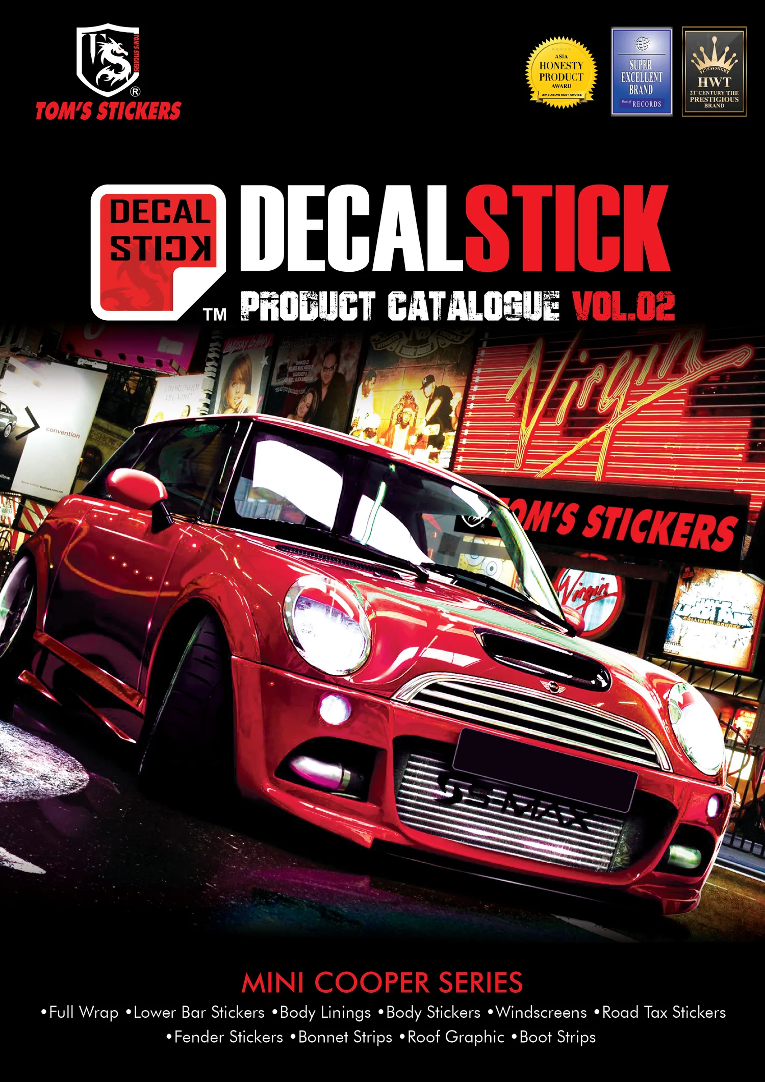 TOM'S STICKERS - 