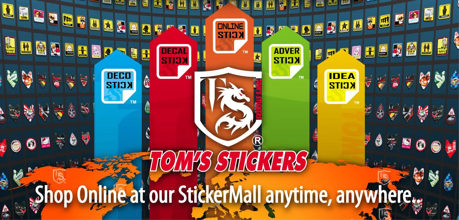 TOM'S STICKERS | 
