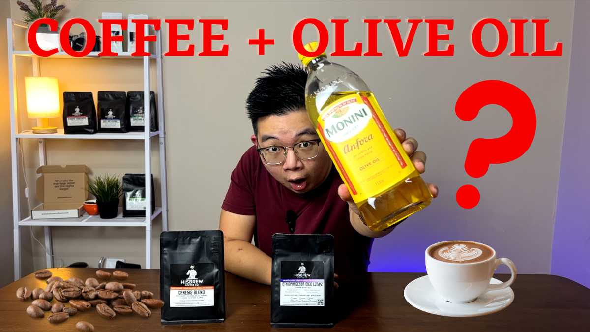 Starbucks Inspired, Olive Oil + Coffee ?