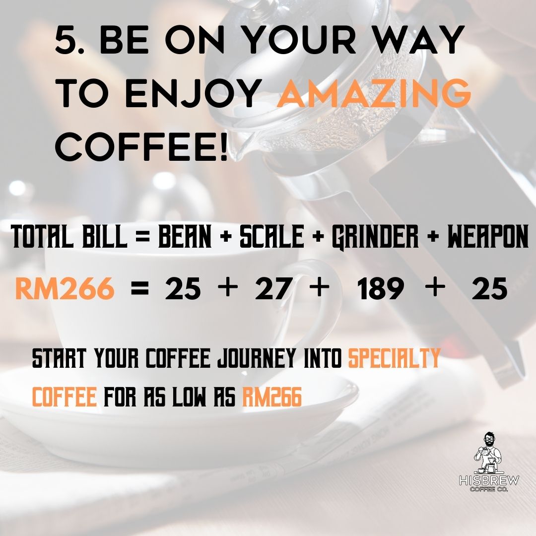 be on your way to enjoy amazing coffee