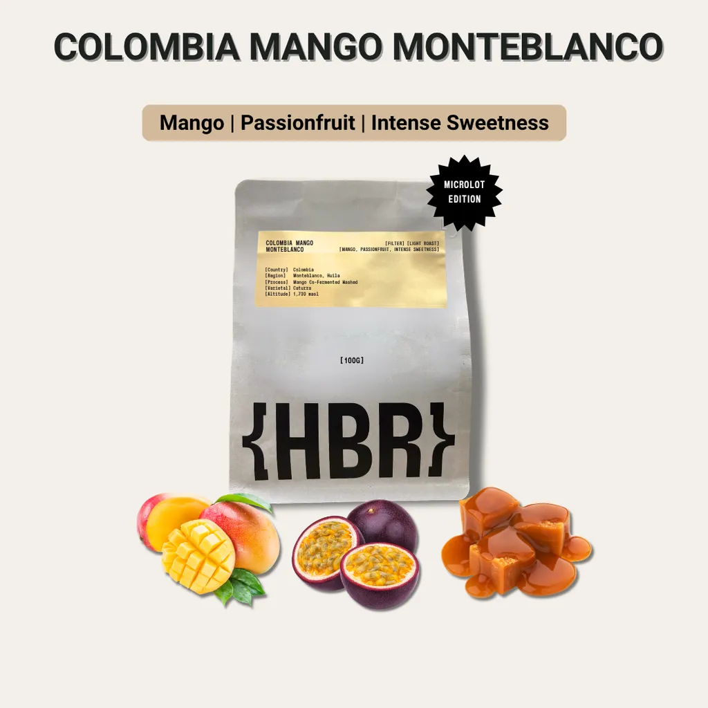 HisBrew Roastery Colombia Mango Monteblanco – specialty coffee beans Malaysia