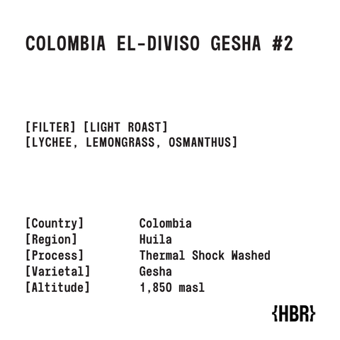 diviso gesha