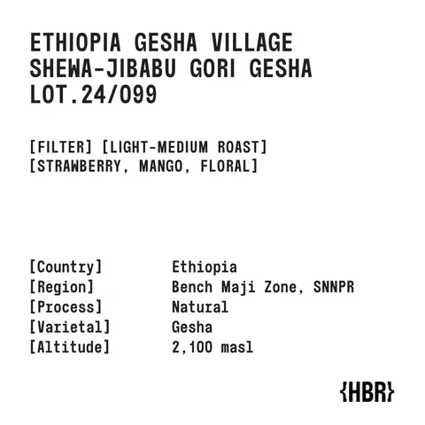 HisBrew Roastery Gesha Village Gori – specialty coffee beans Malaysia