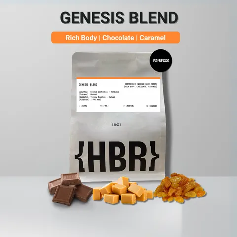 HisBrew Roastery Genesis Espresso – specialty coffee beans Malaysia