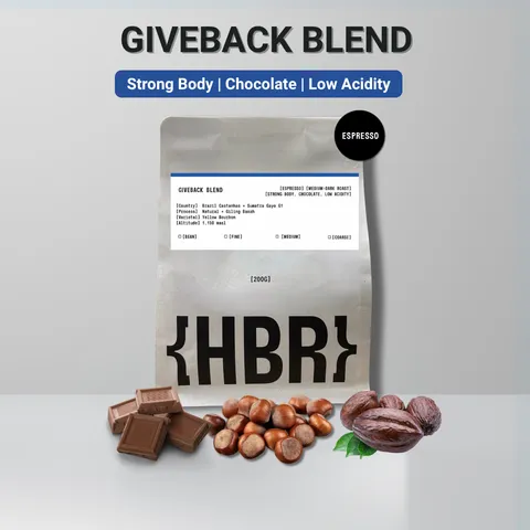 HisBrew Roastery Give Back Blend – specialty coffee beans Malaysia