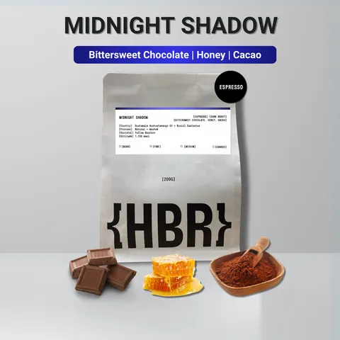 HisBrew Roastery Midnight Shadow – specialty coffee beans Malaysia