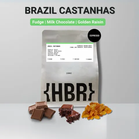 HisBrew Roastery Brazil Castanhas – specialty coffee beans Malaysia