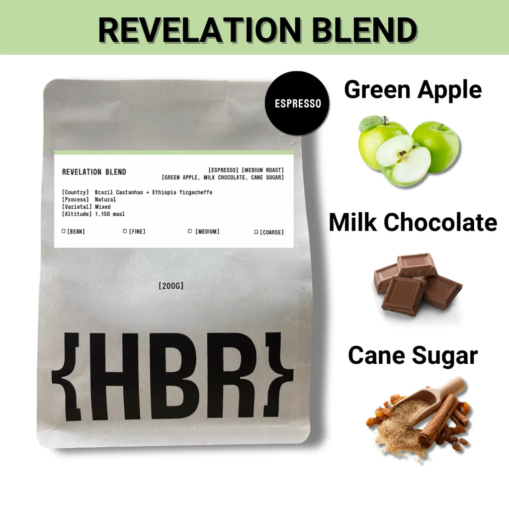 HisBrew Roastery Revelation Blend – specialty coffee beans Malaysia