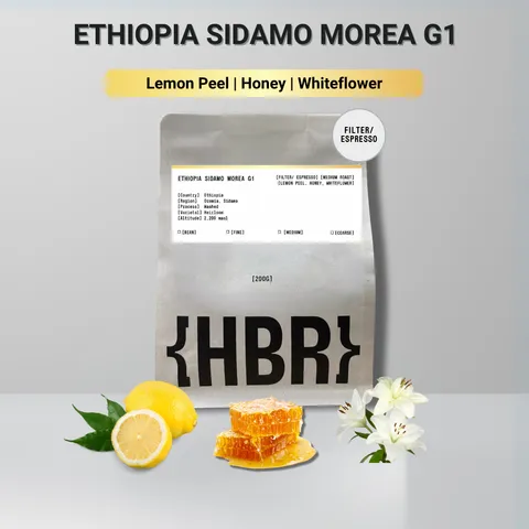 HisBrew Roastery Ethiopia Sidamo Morea G1 Lot.25/03 – specialty coffee beans Malaysia