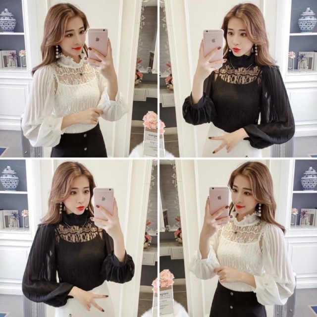 korean lace top