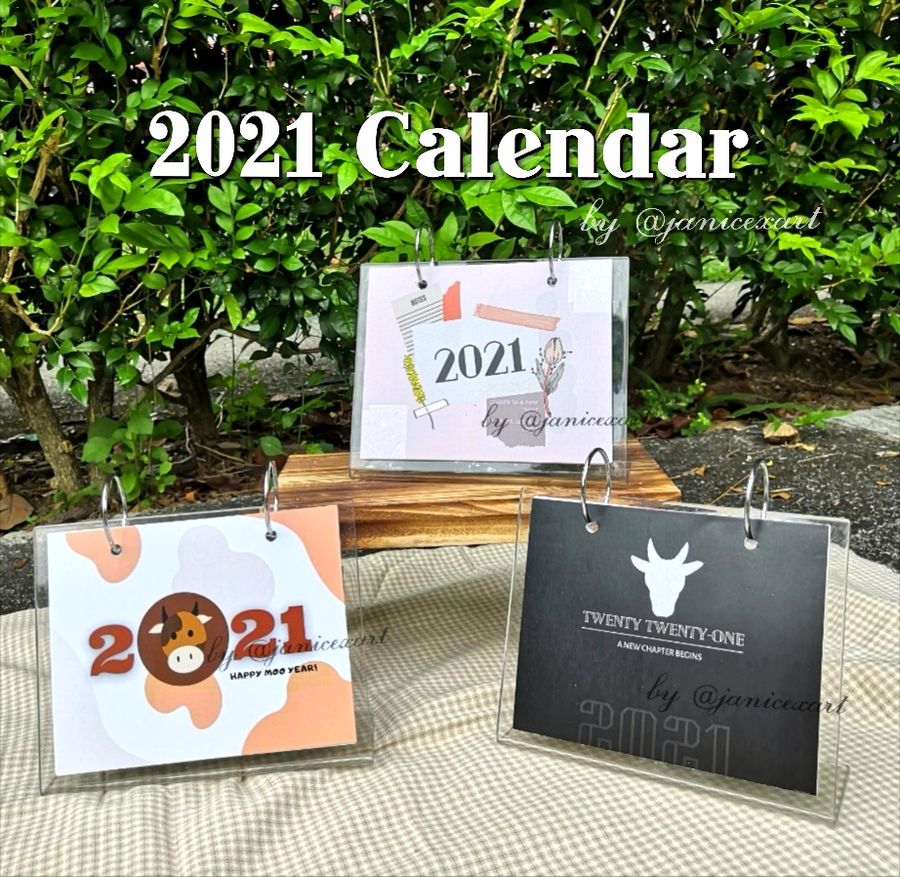 Janicexart | 2021 Desk Calendar