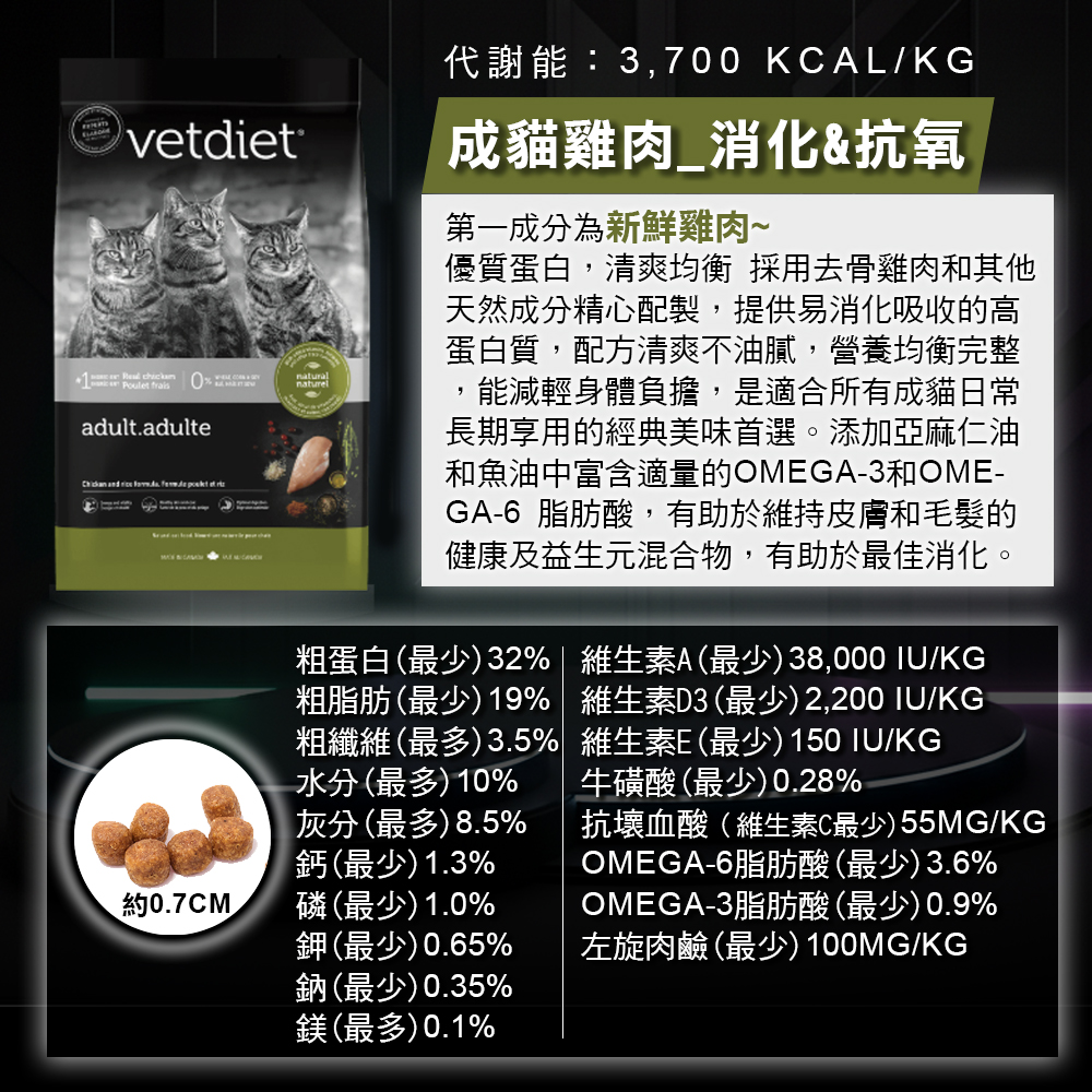 cat產品介紹_成貓雞肉健康白肉
