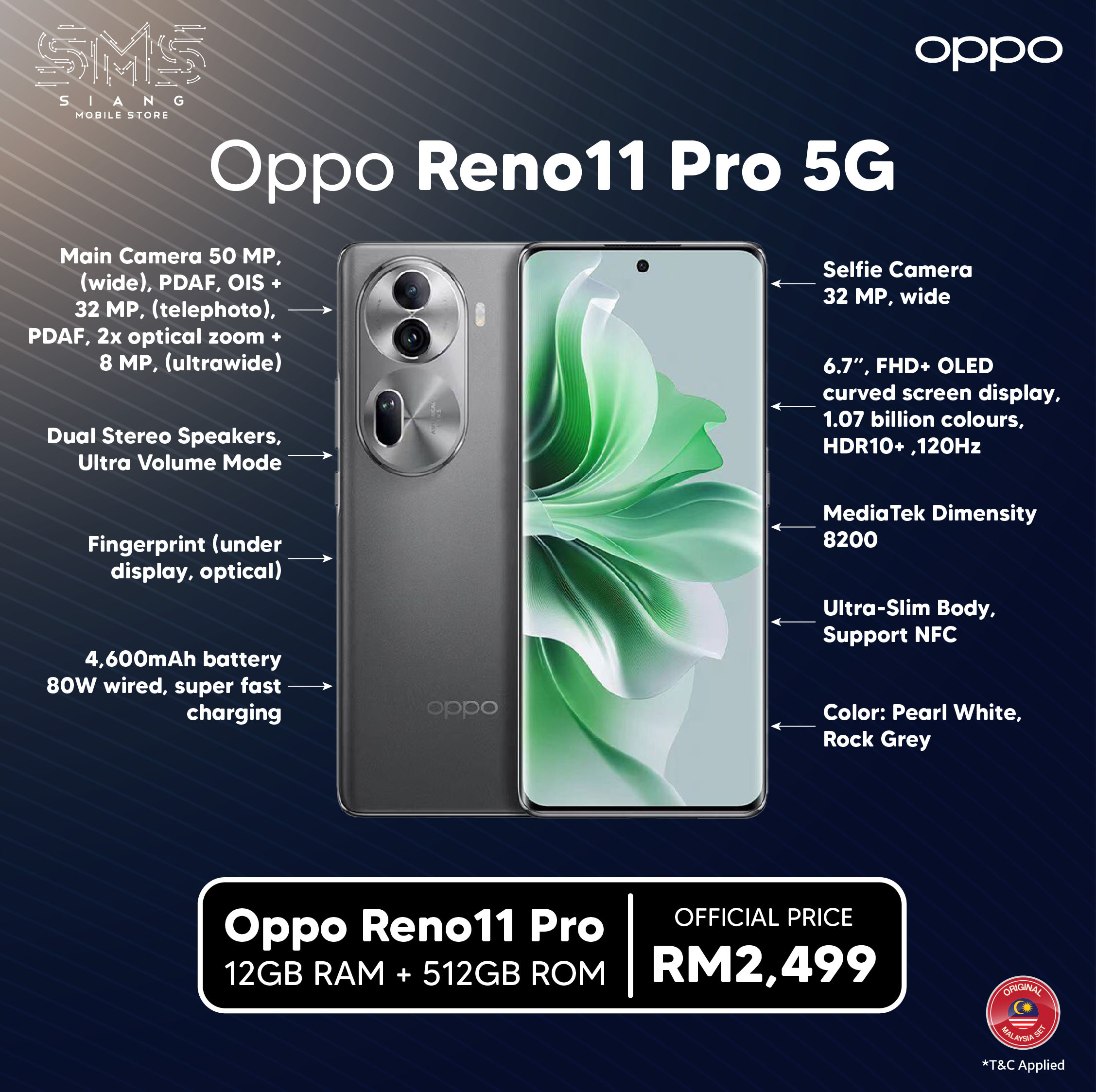 Oppo Reno 11 Pro - SPECS