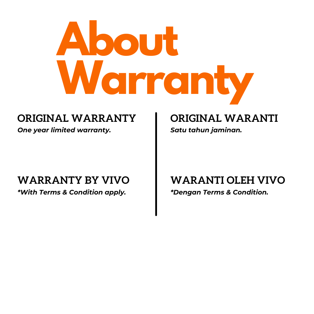 Vivo Y100 about warranty