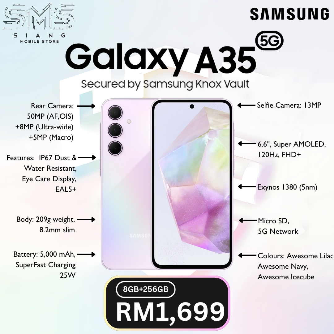 Samsung A35 spec