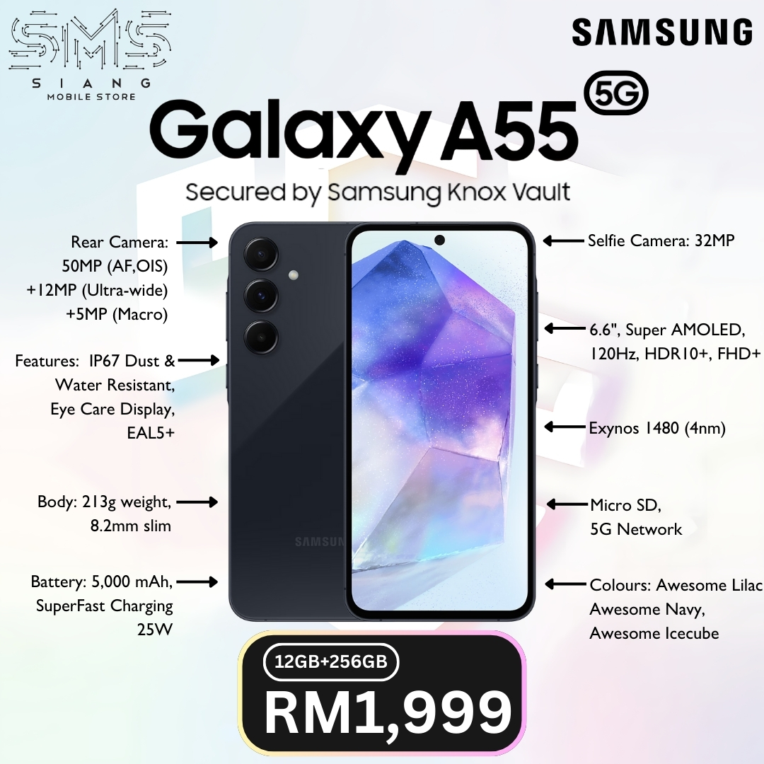 Samsung A55 spec