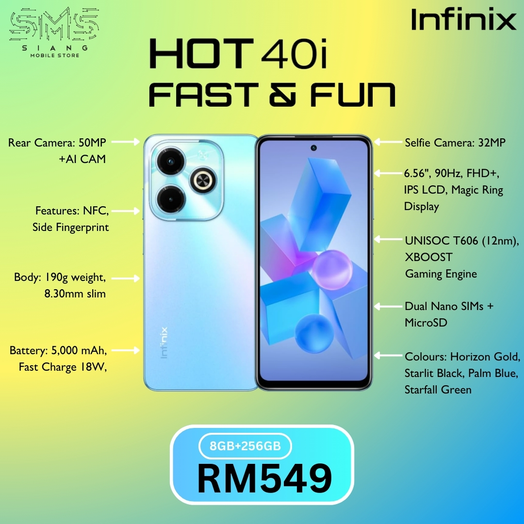 Infinix HOT 40i spec