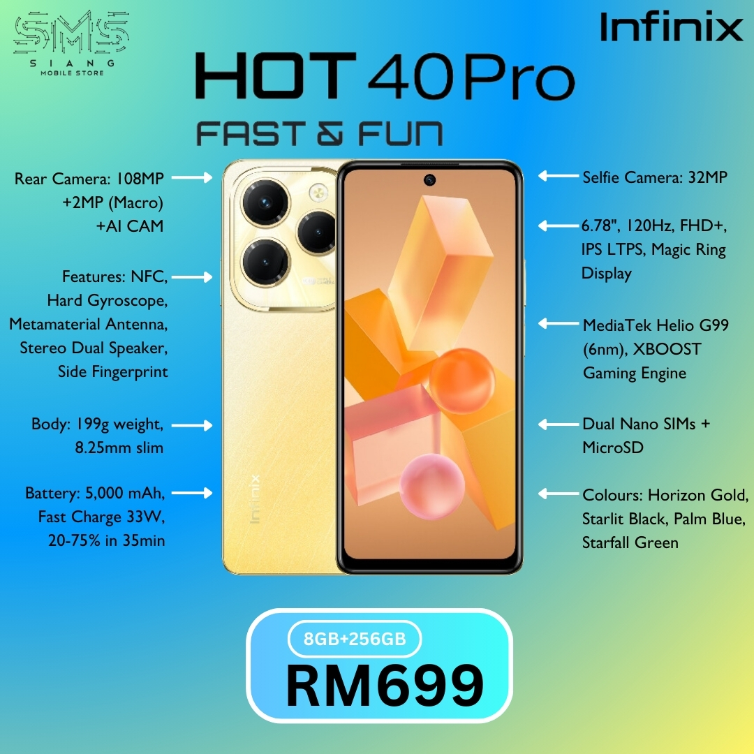 Infinix HOT 40 Pro spec