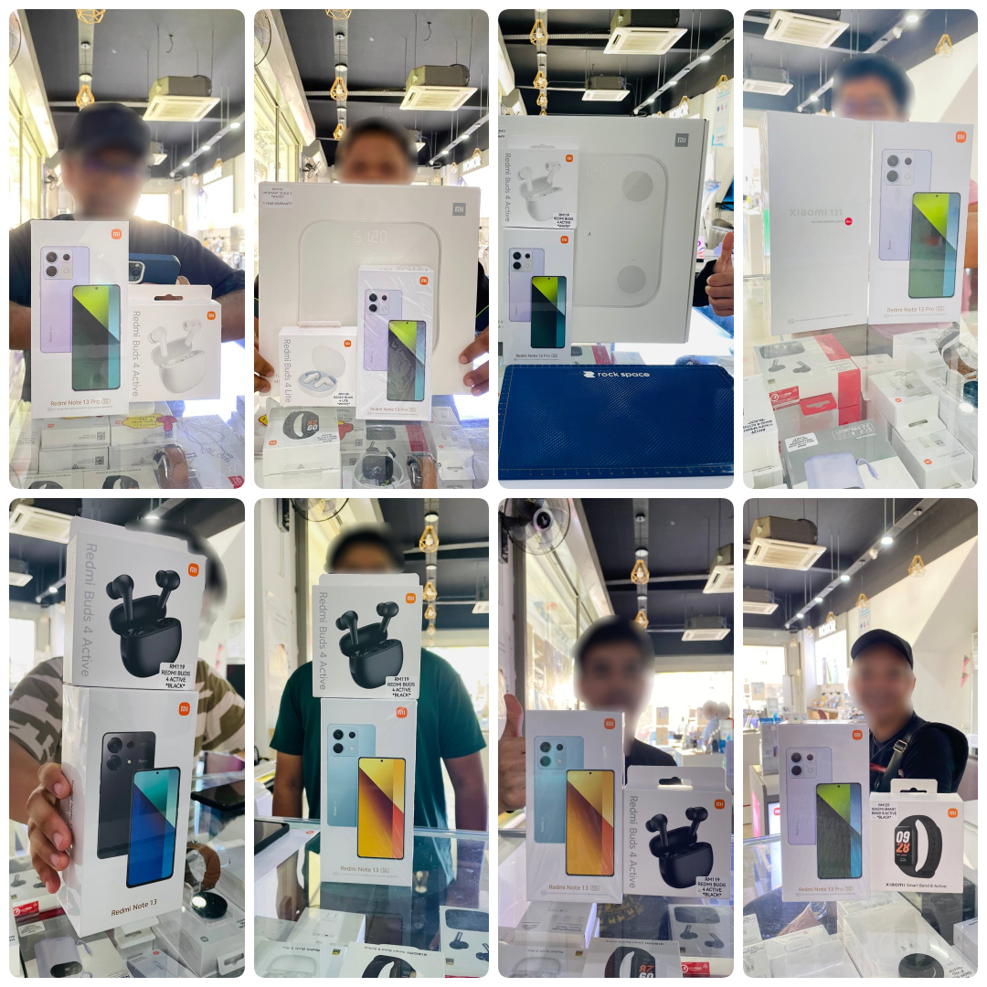 Xiaomi Redmi Note 13 Series purchases collage (2)