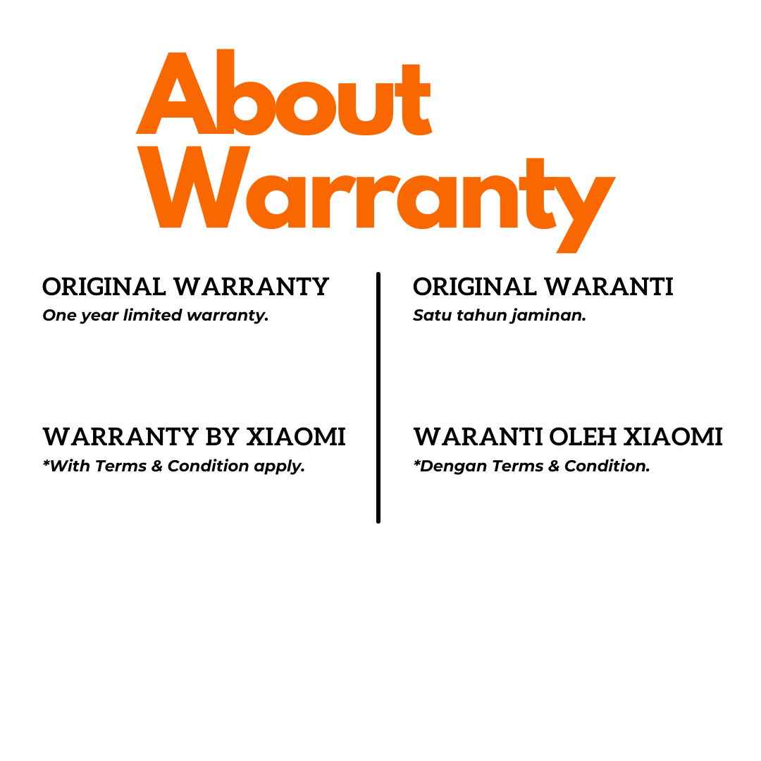 Xiaomi 14 about warranty