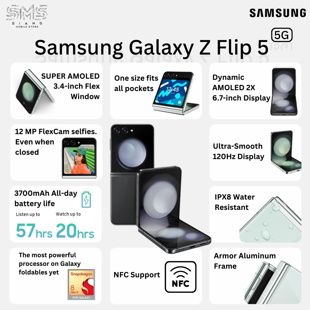Samsung Galaxy Z Flip 5 5G spec 1