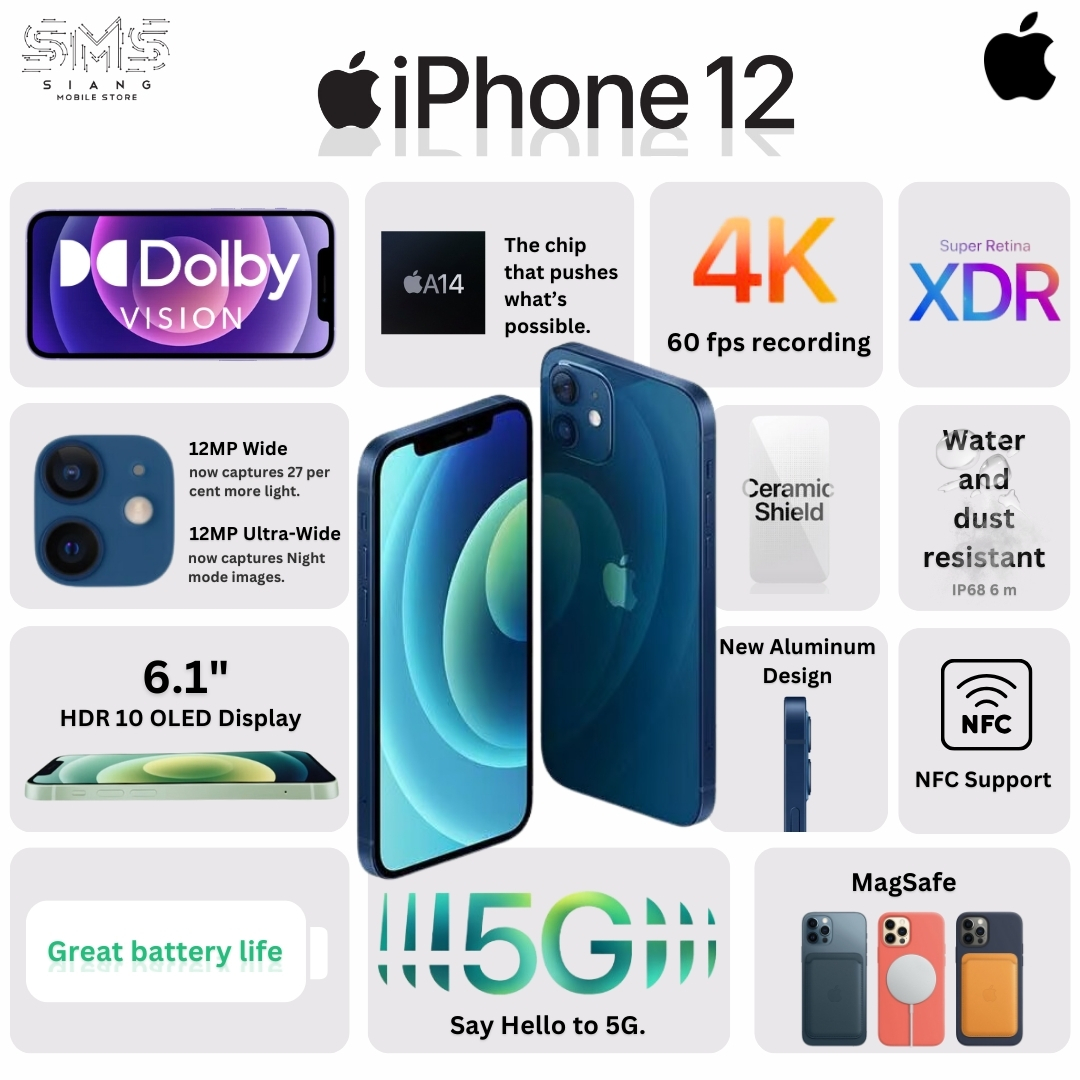 Apple iPhone 12 5G spec 1