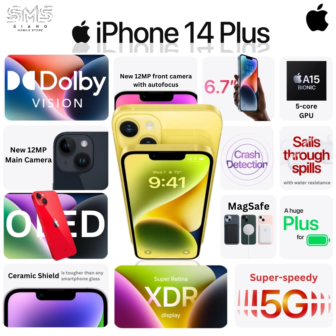 Apple iPhone 14 Plus 5G spec 1
