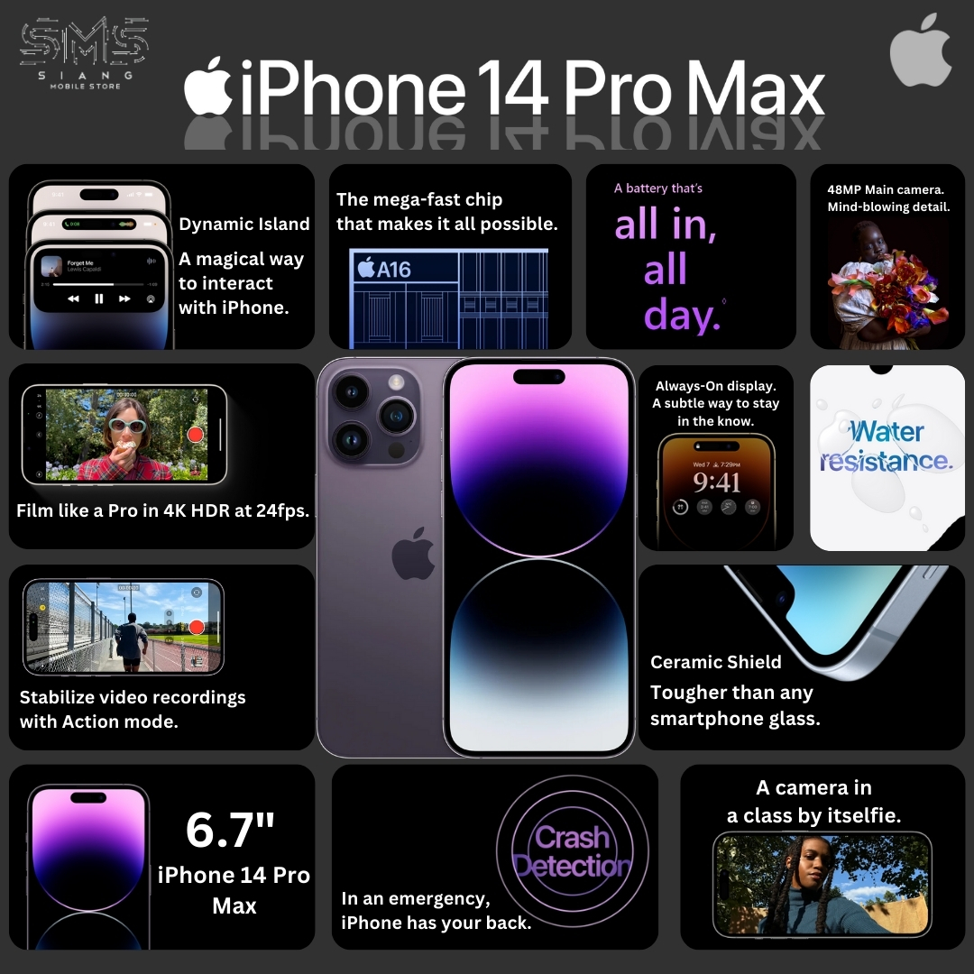 Apple iPhone 14 Pro Max 5G spec 1
