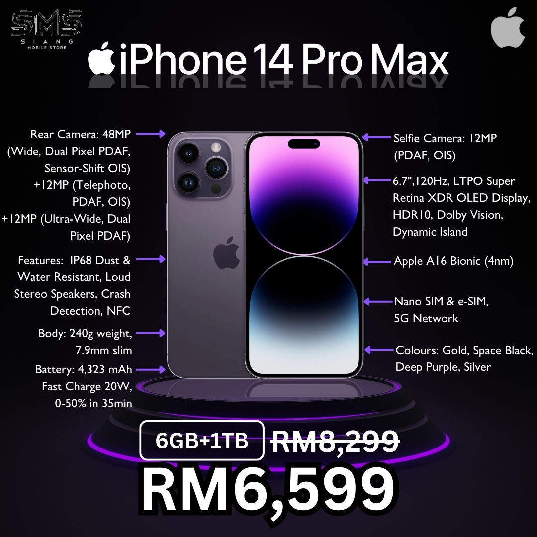 Apple iPhone 14 Pro Max 5G spec 2