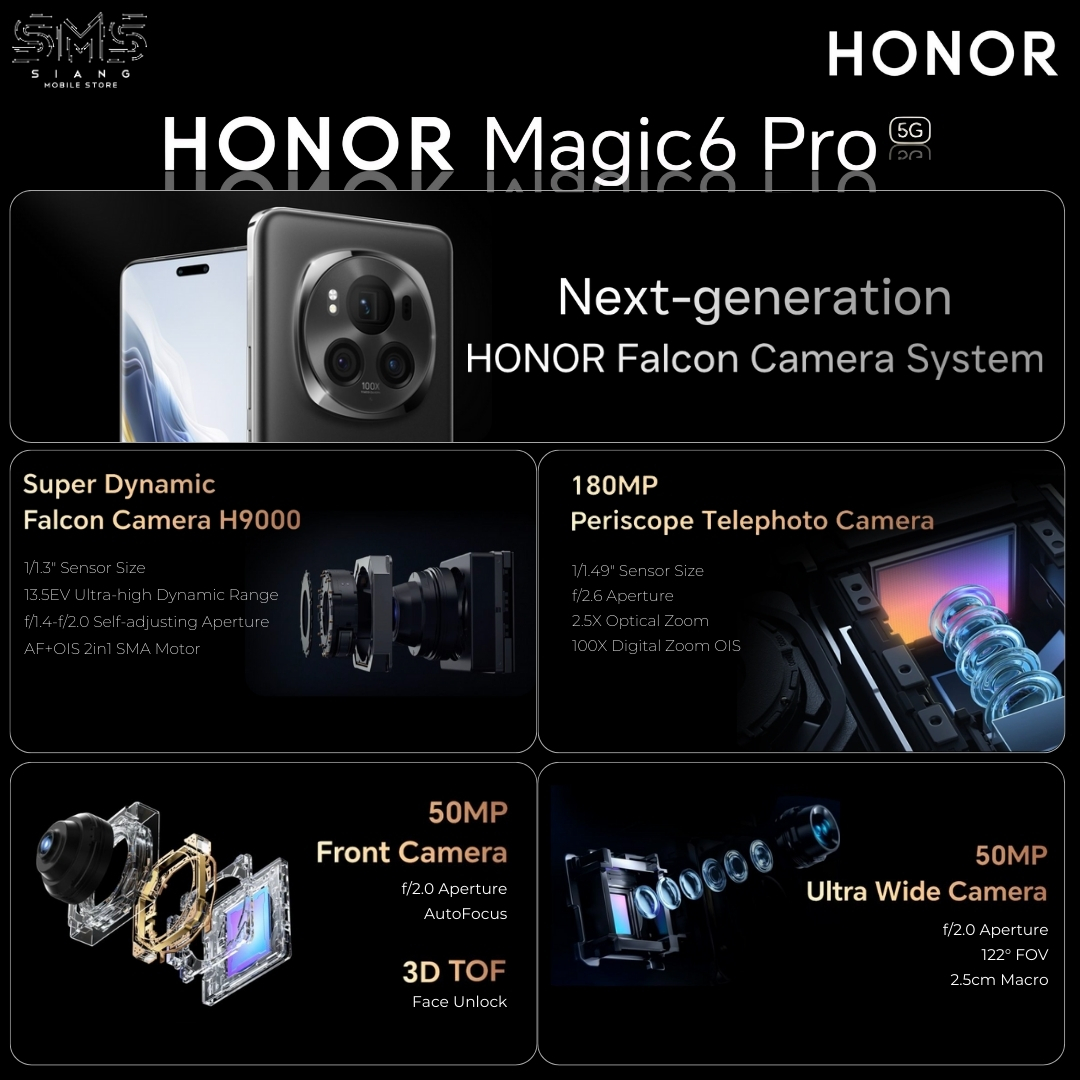 Honor Magic 6 Pro 5G Features & Spec Page 4 (Camera)