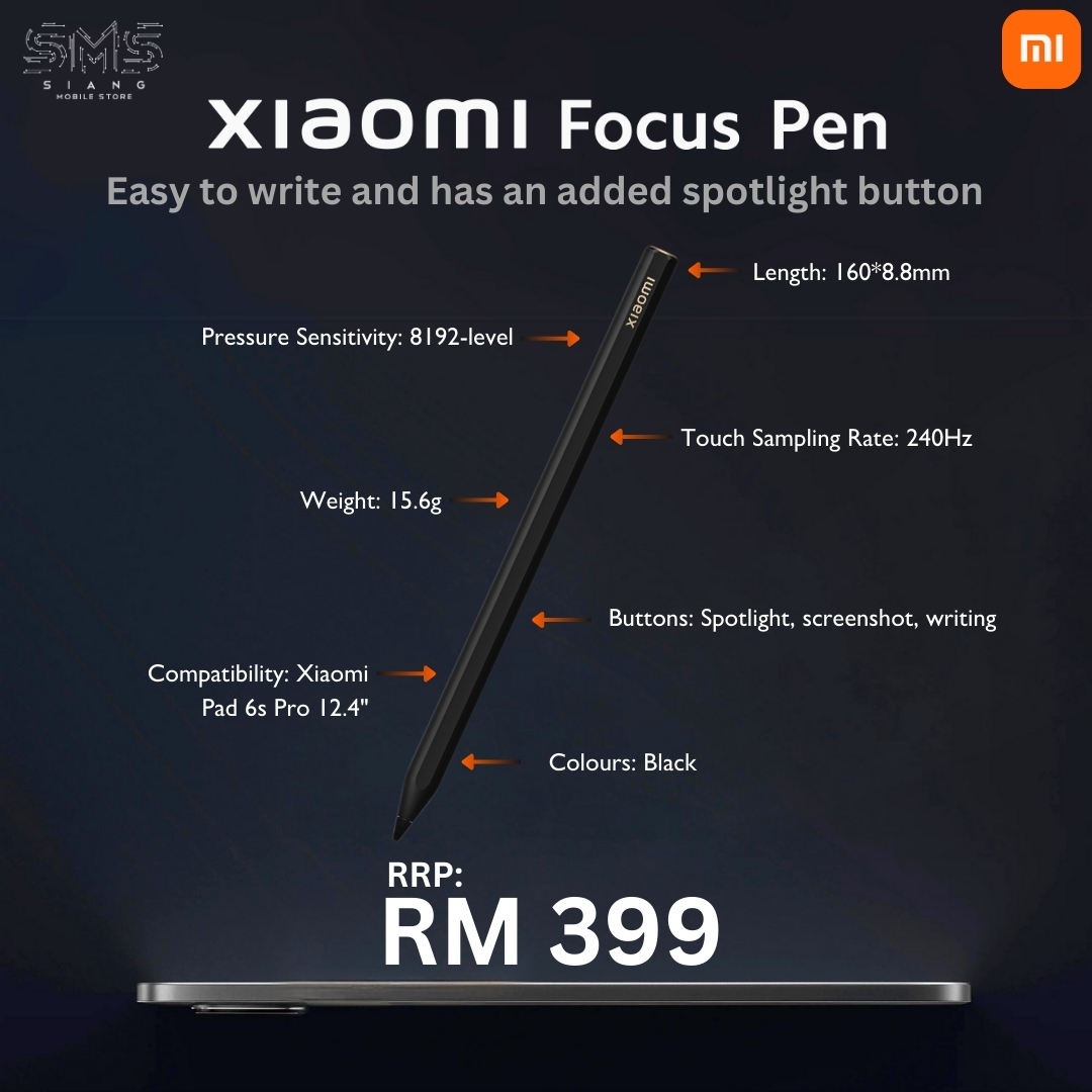 Xiaomi Focus Pen spec