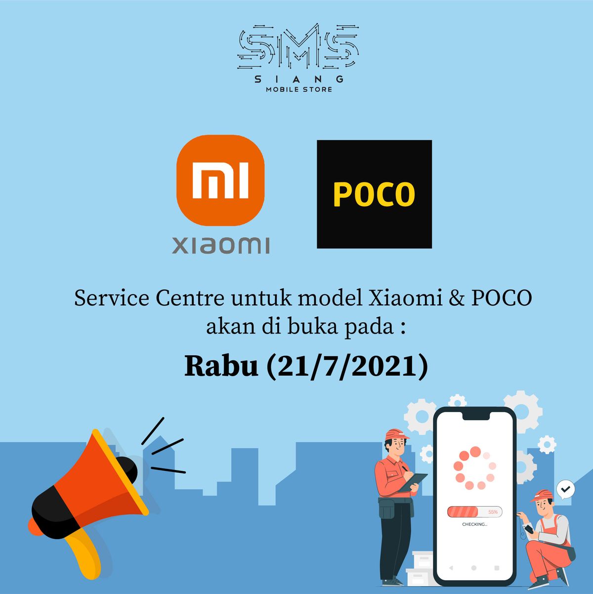 Open Service: XIAOMI & POCO Phones