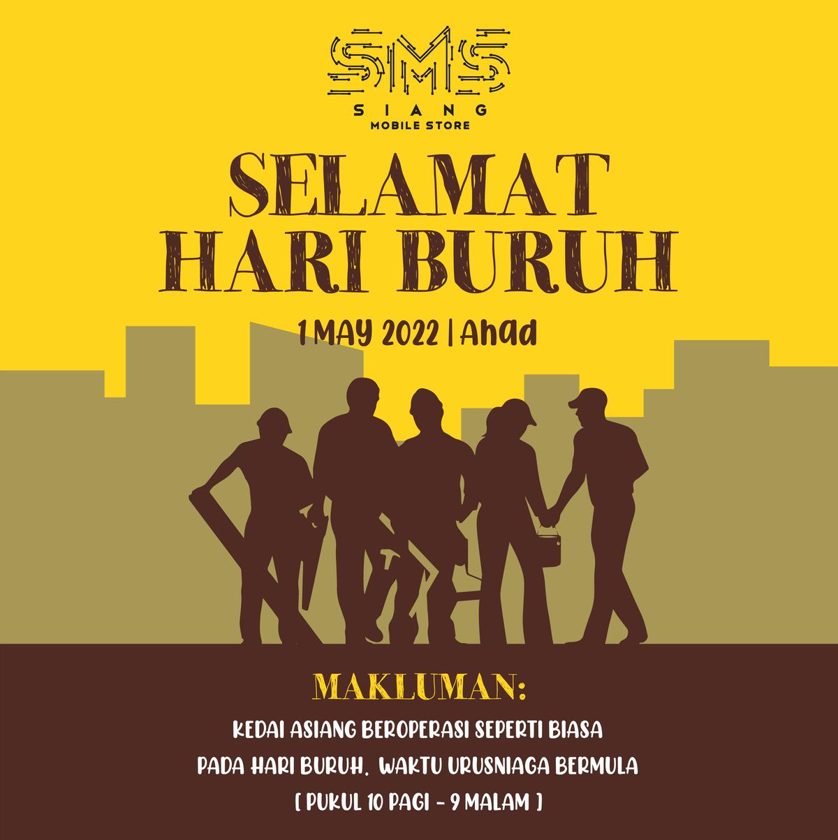 SELAMAT HARI BURUH/ HARI PEKERJA 2022