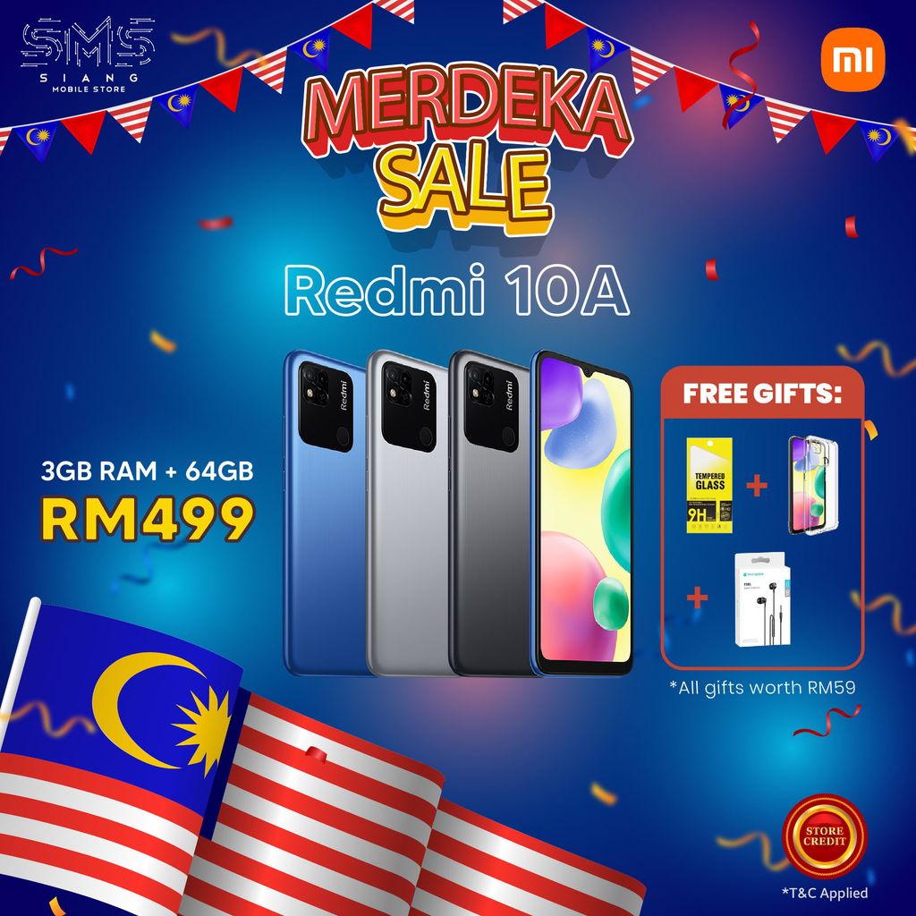 Redmi 10A -MERDEKA SALE 2022