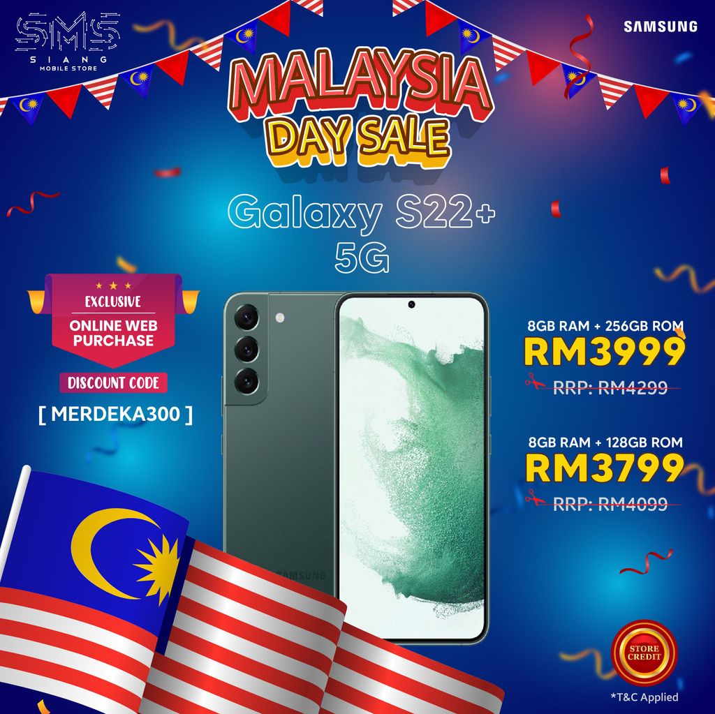 Galaxy S22 Plus -ONLINE MALAYSIA DAY