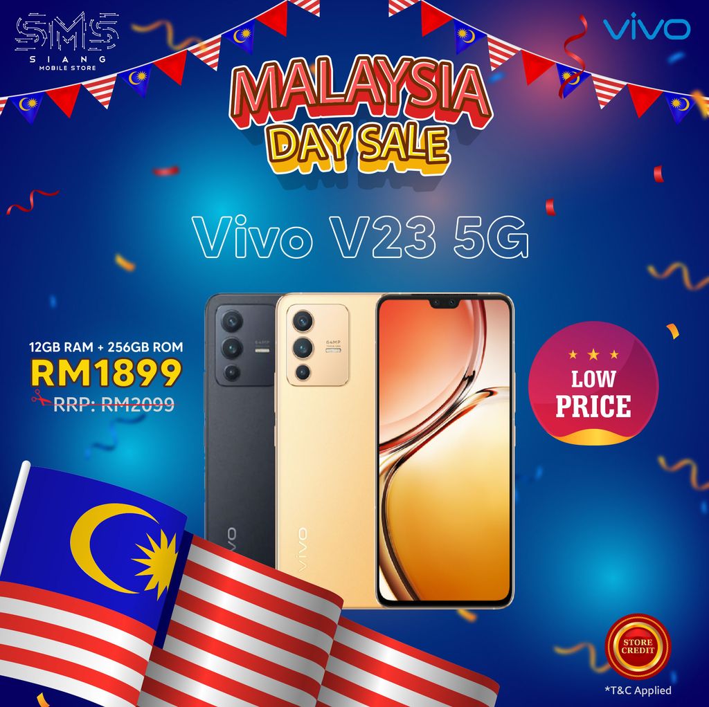 Vivo V23  -ONLINE MALAYSIA DAY
