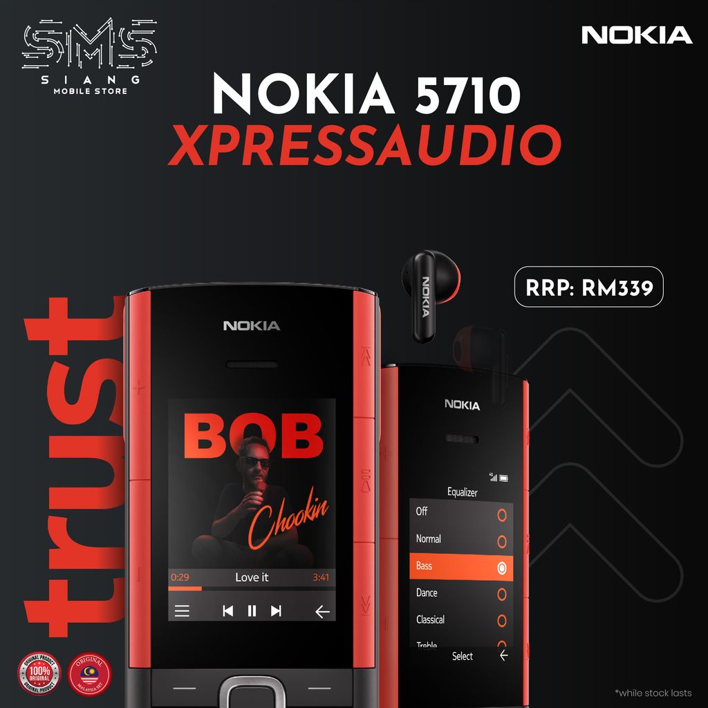 Nokia 5710 XpressAudio – SIANG MOBILE STORE