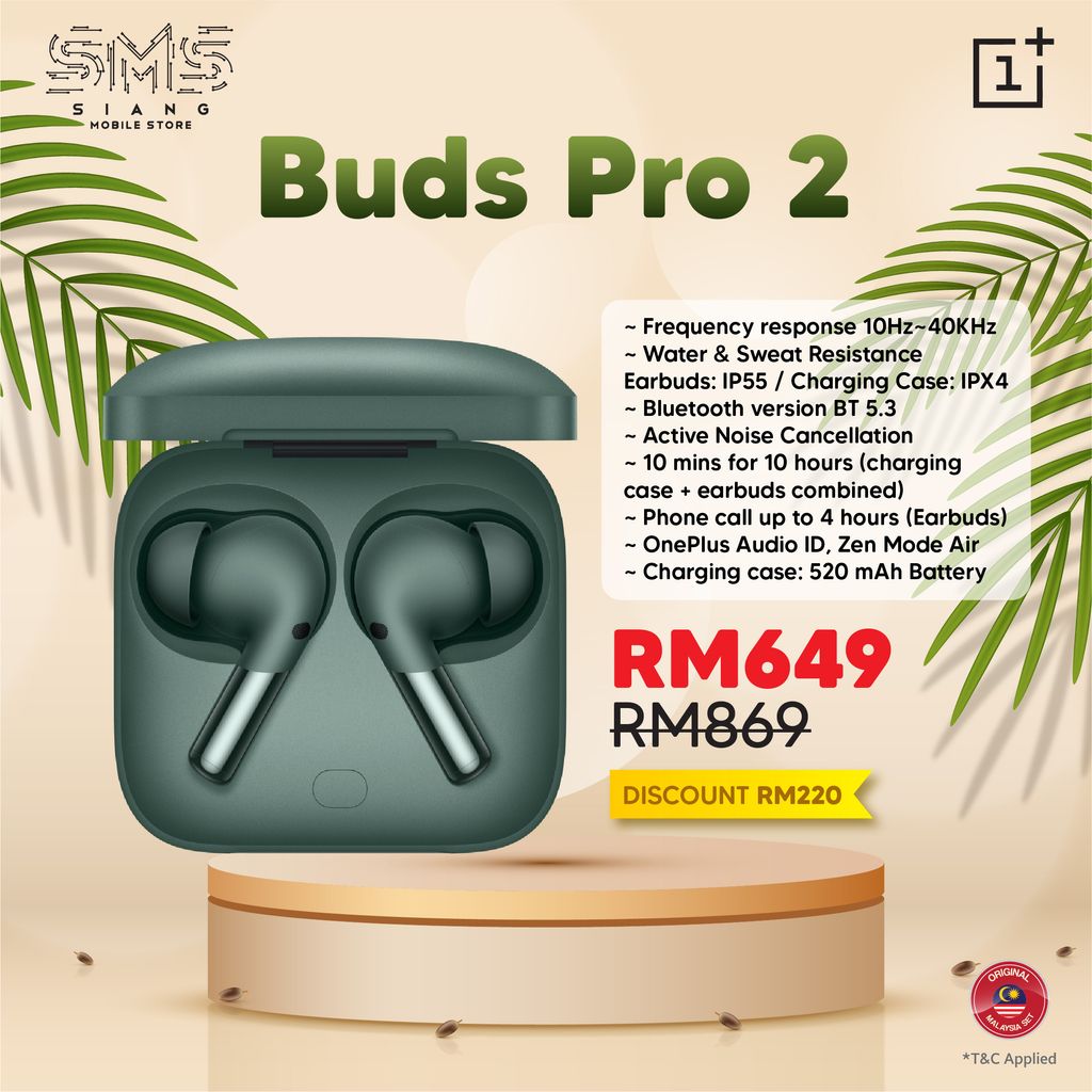 RAMADAN OFFER -OnePlus Buds Pro 2